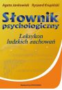 eBook Słownik psychologiczny. Leksykon ludzkich zachowań pdf mobi epub