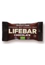 Lifefood Baton daktylowo-orzechowy z czekolad raw bezglutenowy 25 g Bio