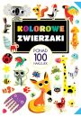 Ponad 100 naklejek. Kolorowe zwierzaki