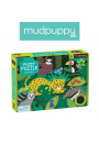 Puzzle sensoryczne z mikkimi aplikacjami Tropikalny las 3+ Mudpuppy