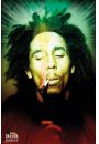 Bob Marley Smoking - plakat 61x91,5 cm