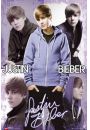 Justin Bieber Collage - plakat