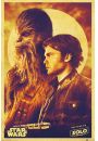 Star Wars Han Solo Gwiezdne Wojny historie Han i Chewie - plakat 61x91,5 cm