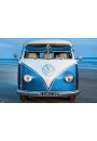 Volkswagen Brendan Ray Blue Kombi - plakat 91,5x61 cm