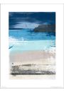 Abstract Beach - plakat premium 40x50 cm