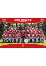 Arsenal Londyn Skad Druyny 2015/2016 - plakat