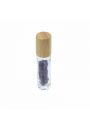 Gemstone Essential Oil Roller Bottle, ametyst, drewniana pokrywka