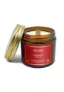 Your Candle wieca sojowa zapachowa z drewnianym knotem grzane wino 120 ml