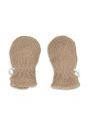 Rkawiczki dziecice polarowe beowe Teddy Fleece Beige 0-12m