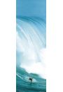 Ogromna Fala - Surfing - plakat 53x158 cm