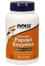 Now Foods Papaya Enzymes pastylki do ssania Suplement diety 180 tab.