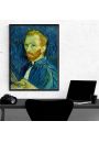 Autoportret 1889, Vincent van Gogh - plakat 40x50 cm