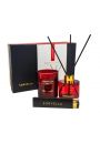 Sorvella Perfume Zestaw Candle & Reed Red Bacarat patyczki zapachowe + zapaki + wieca