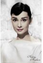 Audrey Hepburn w Bieli - plakat 61x91,5 cm