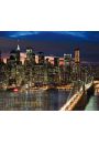 Nowy Jork - Manhattan Noc - plakat
