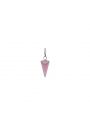 Premium Rose Quartz Pendulum, rowy kwarc