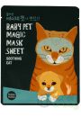 Holika Holika Baby pet Magic mask sheet Maska w pacie Soothing cat 1 szt.
